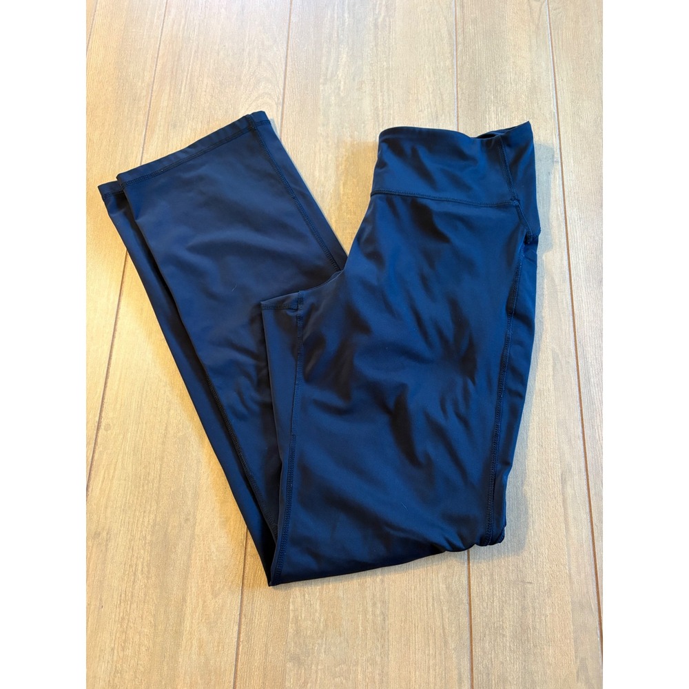 All in Motion Leggings Womens Medium Black Mid Rise Side Pocket Yoga Active - Picture 5 of 9